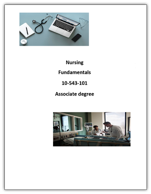 10-543-101 Nursing Fundamentals- Associate