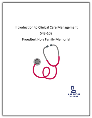 10-543-108 Intro to Clinical Care Mangement - HFM